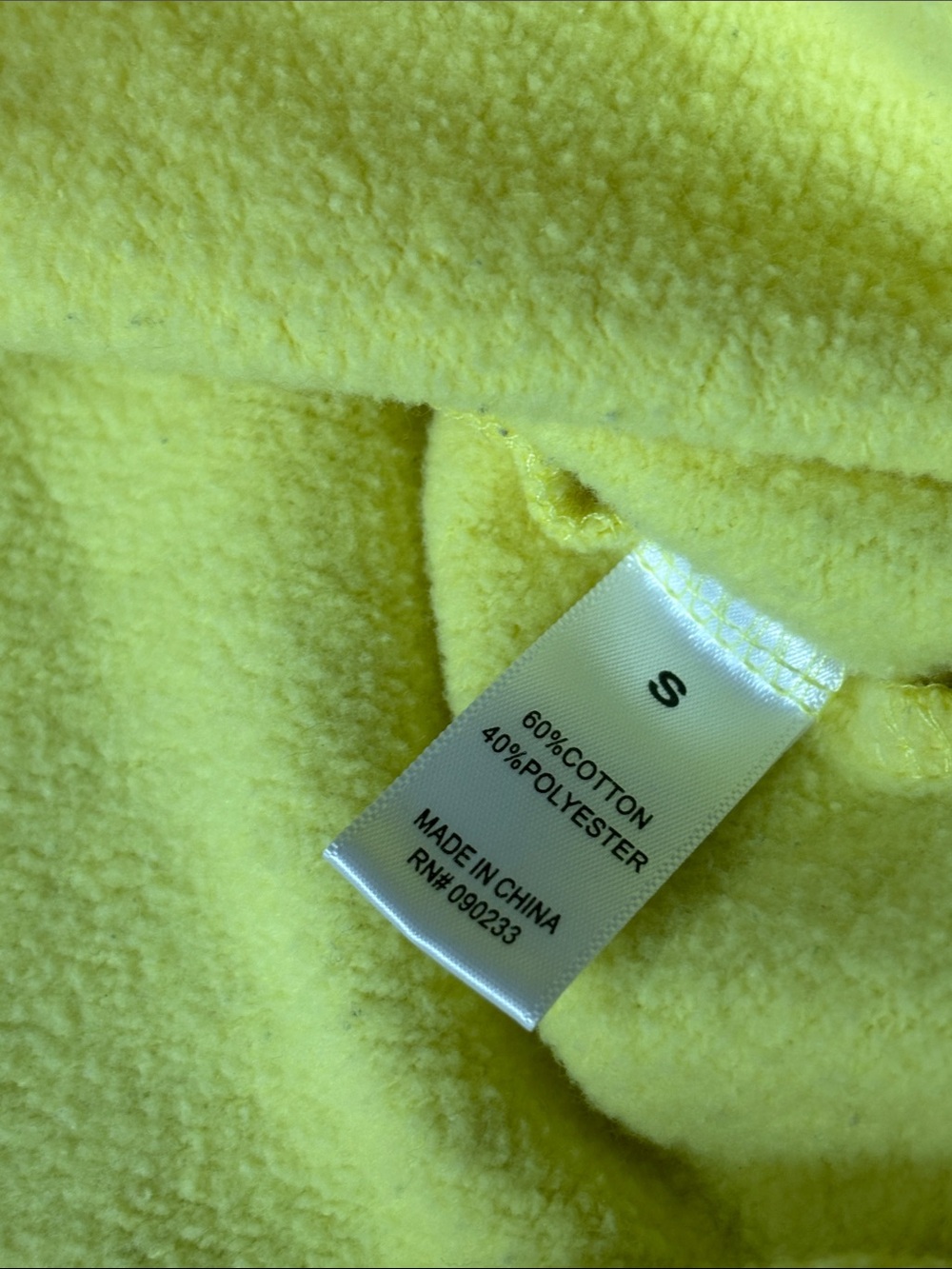 PacSun Yellow Crewneck Sweatshirt with Front Graphic - Picture 6 of 7